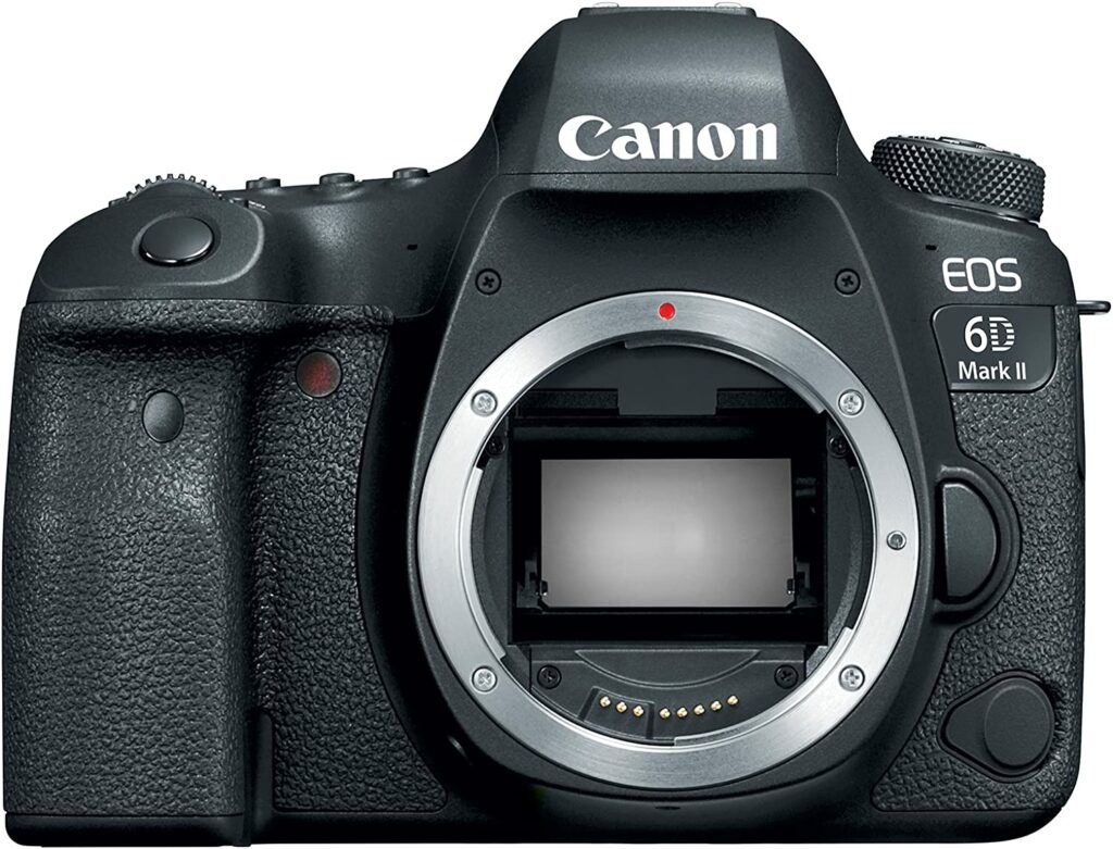 Cámara DSLR Canon EOS 6D Mark II