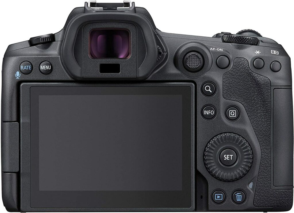 Canon EOS R5 pantalla