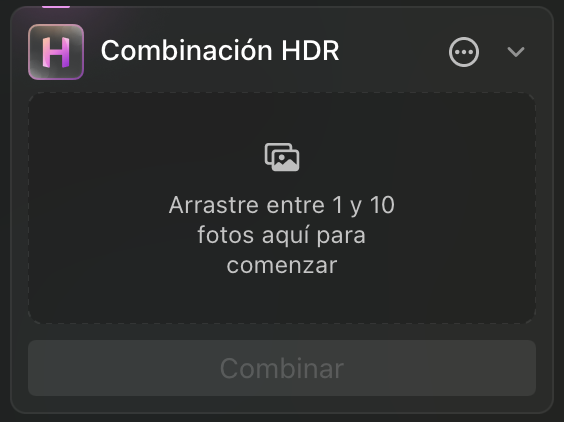 Combinación HDR - Luminar Neo