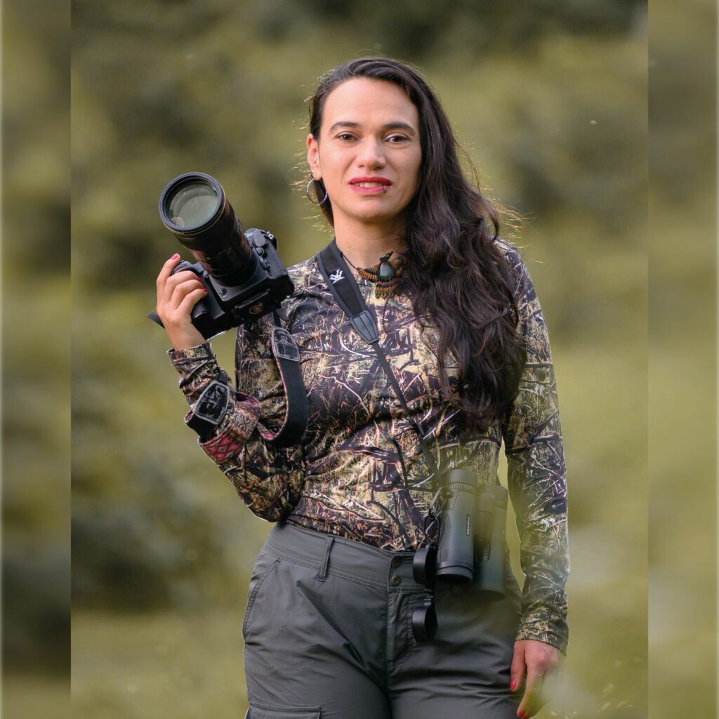 Paola María Sanchez Gómez, fotógrafa de naturaleza. Fotógrafa de fauna silvestre